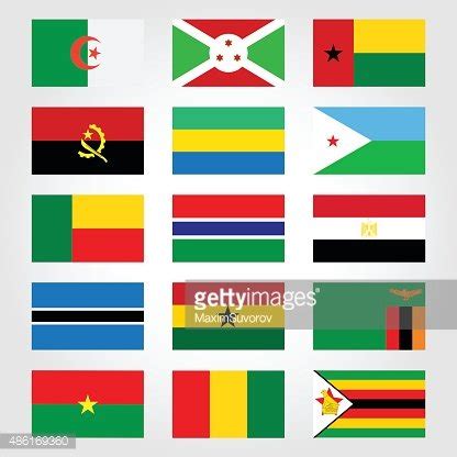 Africa All Countries Flags 的图像结果