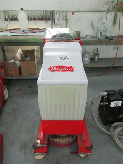 DAYTON MODEL 3Z067 FLOOR SCRUBBER, DRIVE BRUSH , VACUUM , FLOOR SCRUB ...