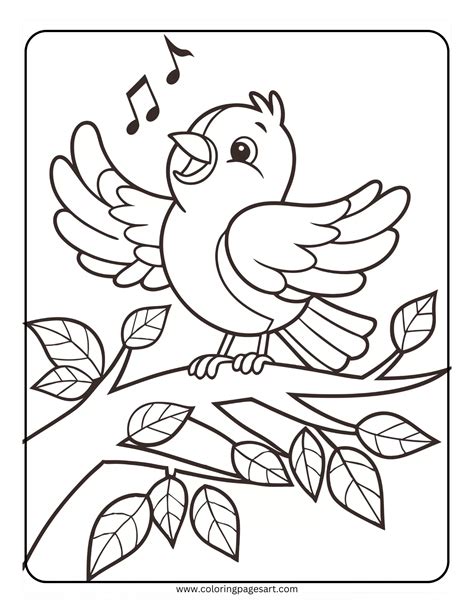 Birds Coloring Pages for Kids to Download and Print | Bird coloring ...