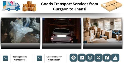 Move your cargo simply from Gurgaon to Jhansi today