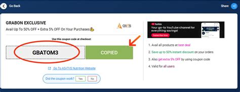 AS-IT-IS Nutrition Coupon Codes [50% + 5% OFF] Jan 2026