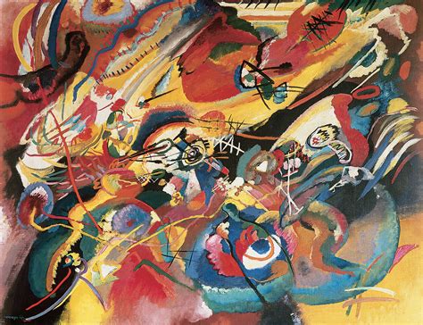 Reproductions D'art Étude sur la composition VII de Wassily Kandinsky ...