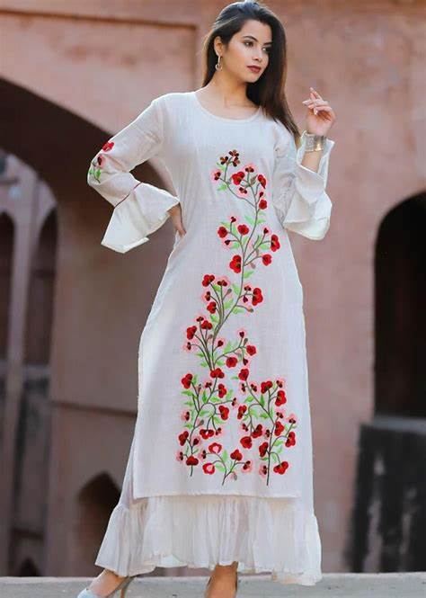 Modern Embroidered Kurti