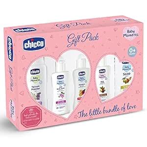 Chicco Baby Moments Essential Set Pink, Gift Set for Babies, 0m ...