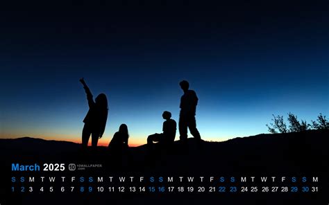 Yosemite National Park California USA 2025 March Calendar 5K Preview ...