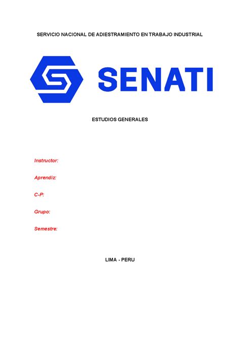 Nueva Caratula Senati - lenguaje y comunicacion - SERVICIO NACIONAL DE ...