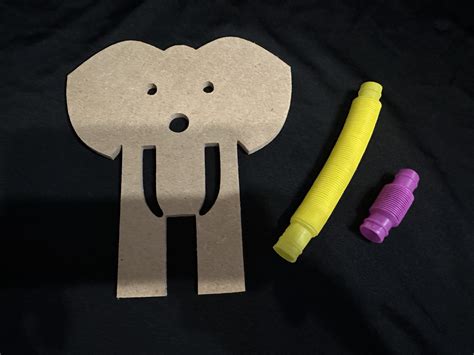 Elephant Sensory tube nose shape - Woodings Woodshack