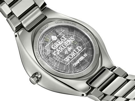 Rado True Round Thinline X Great Gardens of the World Rhodium, Rose Go
