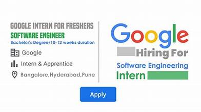 Google Engineering Intern