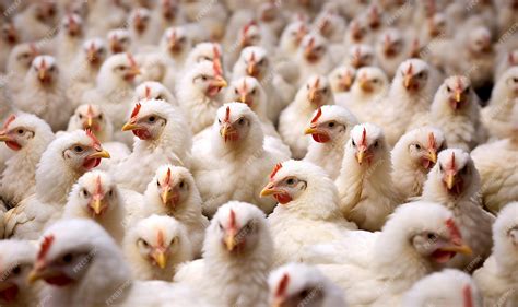 Industria de pollos de engorde Granja de pollo de engorde o de ...