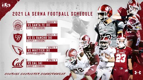 La Serna Football Schedule | MidValleySports.Com