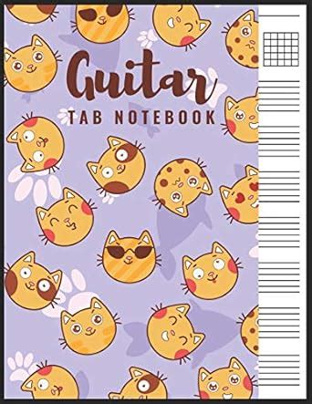 Buy Guitar Tab Notebook: Blank 6 Strings Chord Diagrams & Tablature ...