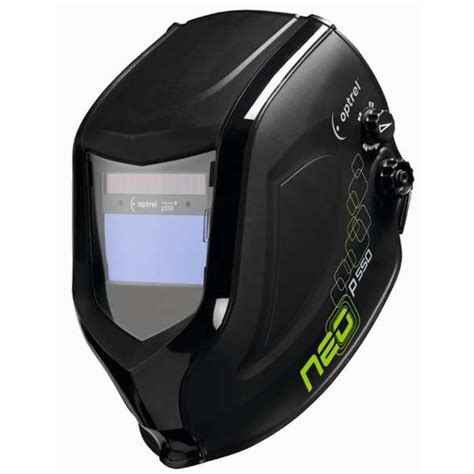 Optrel Welding Helmet, Shade 4, 9 to 13, Black 1007.000 | Zoro