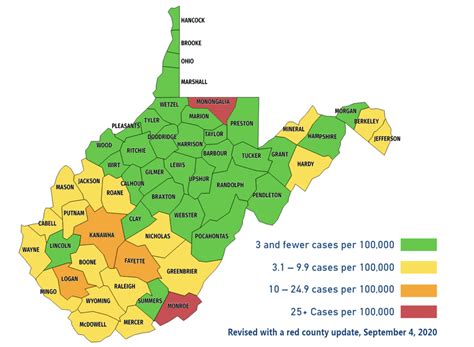 Map Of West Virginia Counties 2022 | Virginia Map