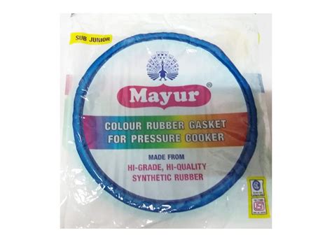 Buy 2 x Mayur Color Rubber Gasket for Pressure Cooker - Hi-Grade, Hi ...