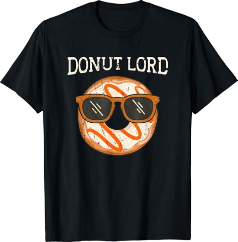 Donut Lord Pretzel Lady - Colorful Baker Donut Lovers T-Shirt - Walmart.com