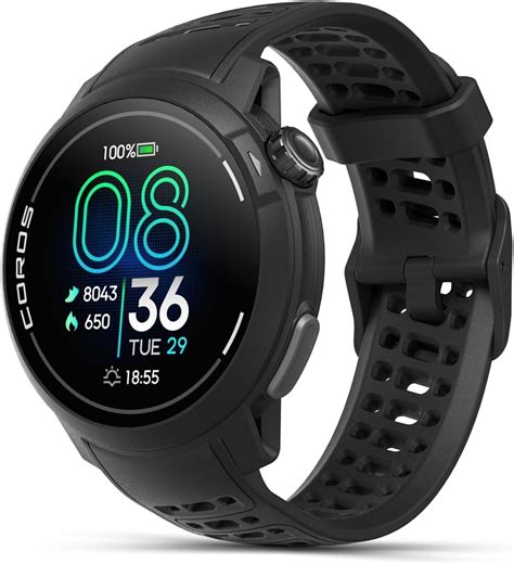 COROS PACE Pro GPS Sport Watch, 1.3-inch AMOLED Touchscreen, Fastest in Class Processor, 20 Days ...