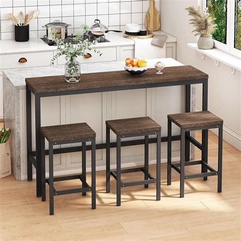 Optimal Counter Height Long Kitchen Table for Modern Homes