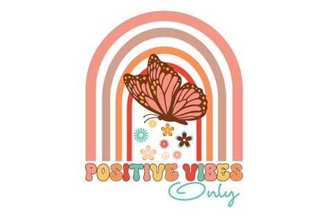 Positive Vibes Only Graphic by cherrydesign · Creative Fabrica