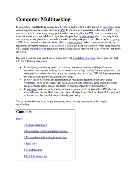 Features of Computer Multitasking 的图像结果