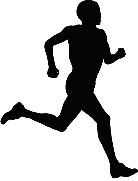 Runner Silhouette Transparent 的图像结果