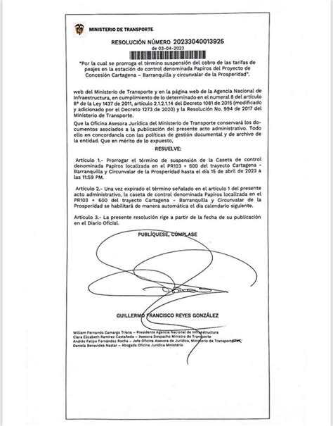 Ojo: se reactivará cobro de peaje Papiros entre Barranquilla y ...