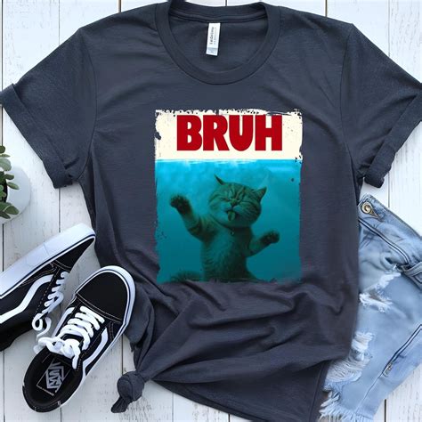 Funny Cat Meme Shirt, Dank Memes Tee Shirt, Silly Cats Tees, Unhinged T ...