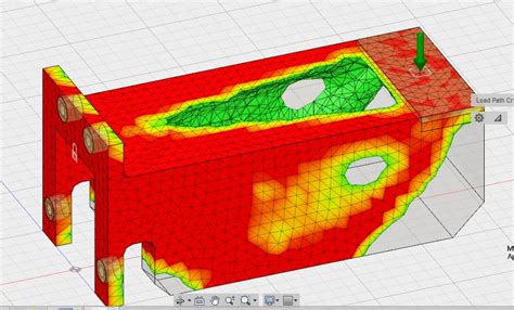 Fusion 360 Simulation Tutorial Shape Optiimization 的图像结果