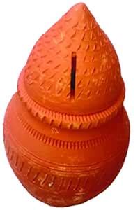 Gullak-Kalash Earthen, from KUMHAAR, Mitti ki Gullak, Piggy Bank ...