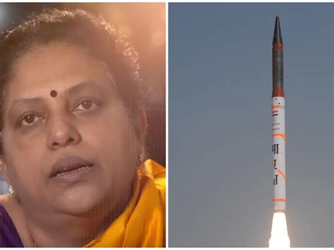 Who is India's 'missile woman'? How Tessy Thomas helped develop Agni ...