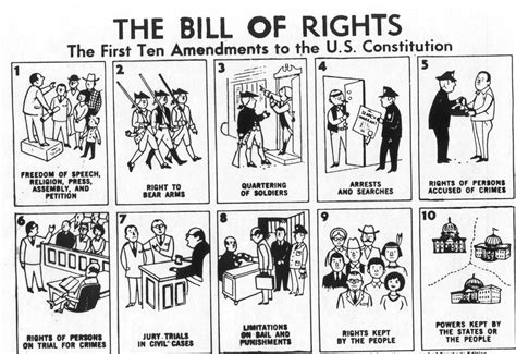 Bill of Rights Comic Strip - Mrs. Roybal