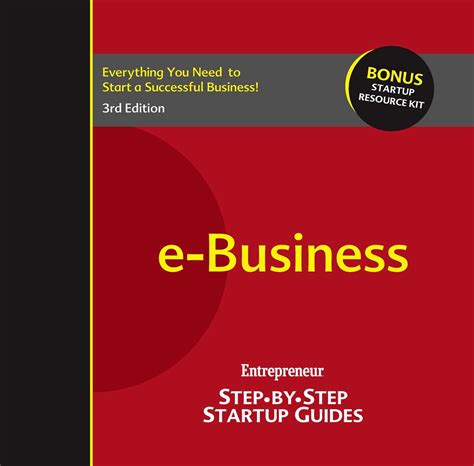 e-Business: Step-by-Step Startup Guide eBook : Entrepreneur Press ...