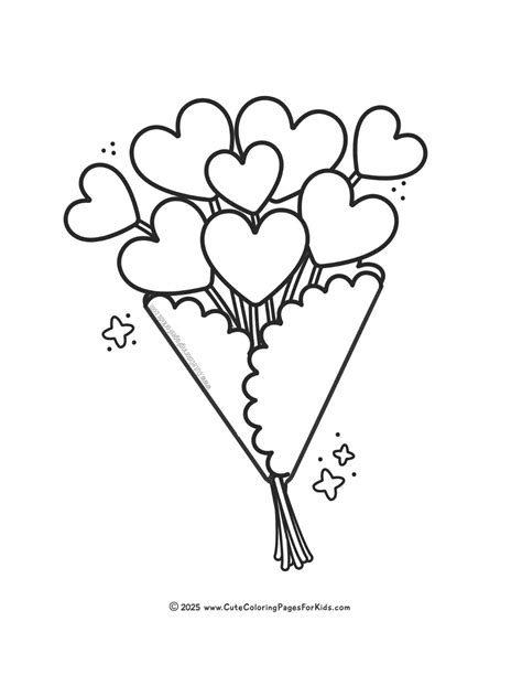 Heart Coloring Pages - Cute Coloring Pages For Kids