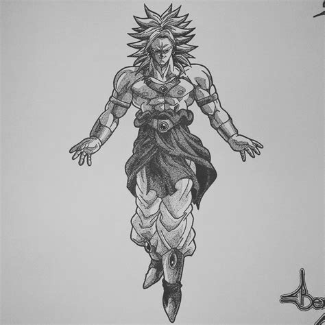 Broly Drawing at PaintingValley.com | Explore collection of Broly Drawing