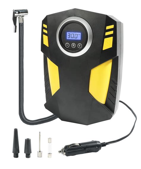Buy YAKEFLY Tire Inflator Portable Air Compressor,12V DC Car Tire Pump ...