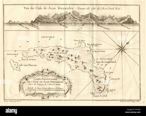 Robinson Crusoe Island Map