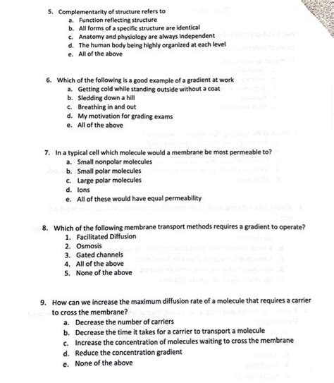 Image result for Complementarity of Structure and Function