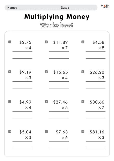 3rd Grade Math Money Worksheets 的图像结果