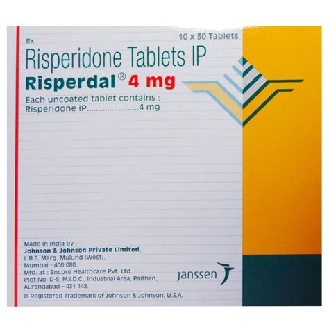 RISPERDAL 4MG TABLET Price, Uses, Side Effects, Composition - Apollo ...