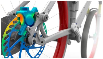 Idealized Part SolidWorks Simulation 的图像结果