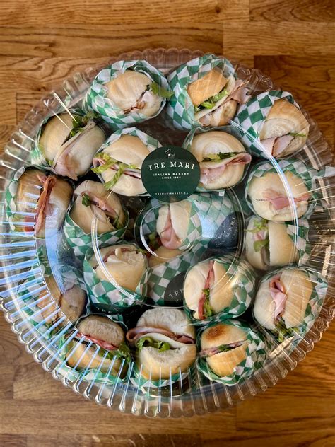Mini Sandwich Platter – Tre Mari Bakery