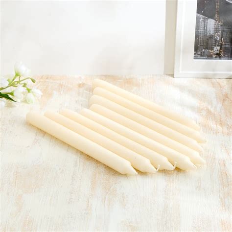 Buy Claire Set of 8 Unscented Taper Candles from Home Centre at just ...