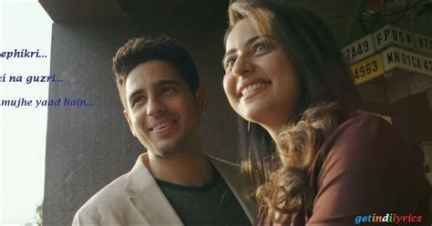 Yaad Hai - Aiyaary song lyrics with English Translation and Real inner ...