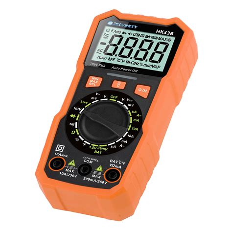 Multimeter Tester 2000 Counts Digital Multimeter With Dc Ac Voltmeter ...
