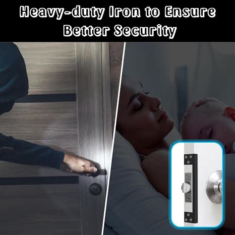 HASTHIP Stainless Steel Door Latch Guard for Outswing Doors - 11 in L ...