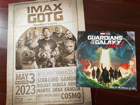 2023 GUARDIÕES DA GALÁXIA Vol.3 Marvel IMAX filme | Ubuy India