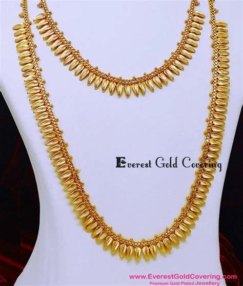 Buy Wedding Wear Light Weight Leaf Design Haram Necklace