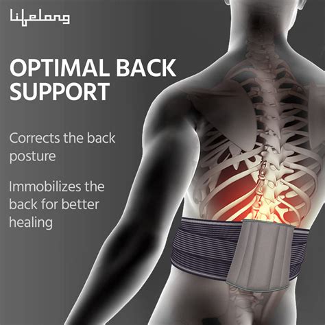 Orthopedic Lumbo Sacral Support Belt – Back Pain Relief & Waist Suppor ...