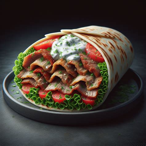 Griechischer Gyros-Wrap | malsati