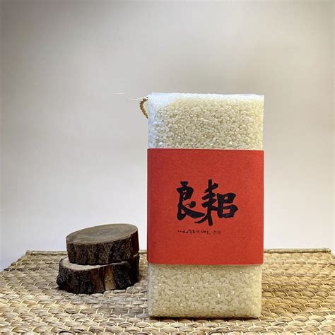 1公斤白米禮品包裝 - 後壁米(殷家米)，良耜是一種生活，而台南16號、台南19號是生活的一部分